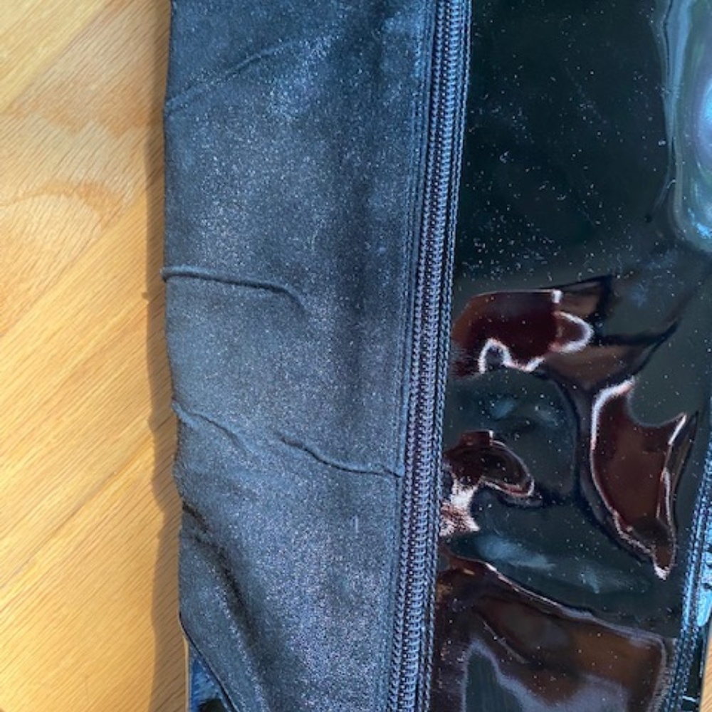 NWT Bruno Magli Patent Leather Boots Size 6 - Picture 11 of 12